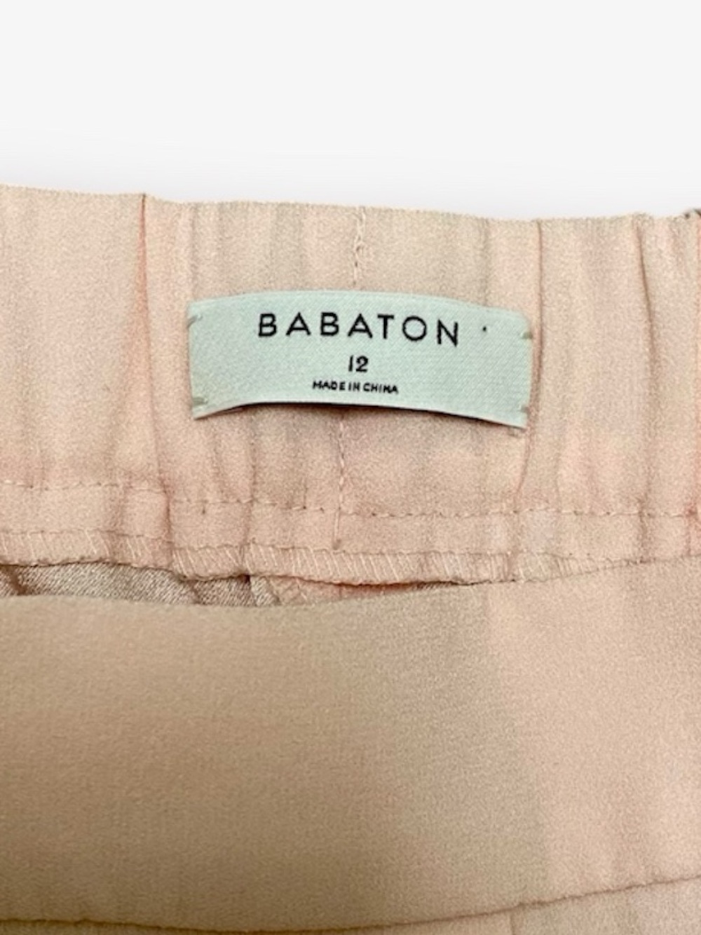 Aritzia Babaton Light Blush Pink Cohen Pant Size 12 - Picture 6 of 7